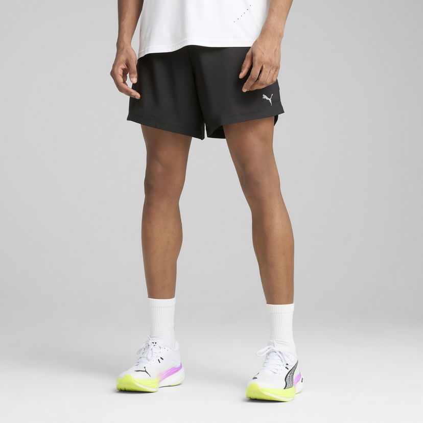 Shorts Puma ULTRAWEAVE 5" Running Shorts Svart | 526636_01