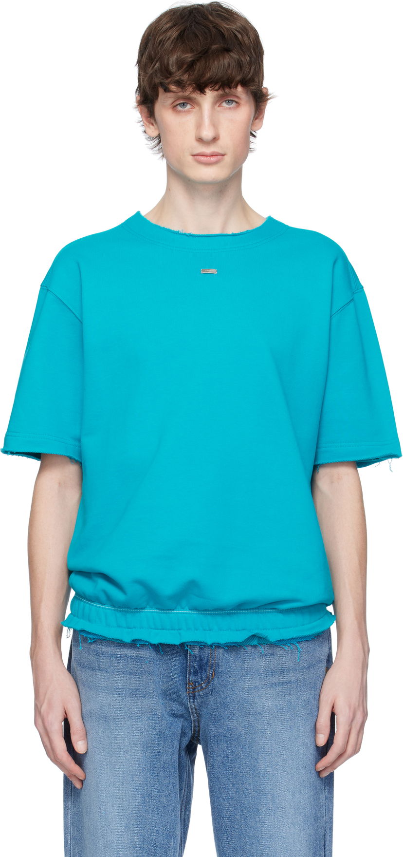 T-shirt ADER ERROR ADER error Half Sleeve T-Shirt Turkos | BO01SSSW0201TQ