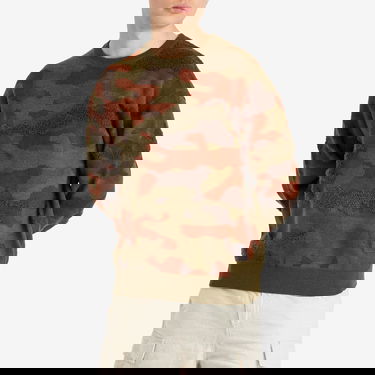 Sweater Dime Dime Camo Chenille Knit, Size Large Grön | DIME2SP254WOO, 2