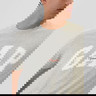 T-shirt GAP T-shirt Logo Tee Heather Grey S Grå | 542246-00, 3