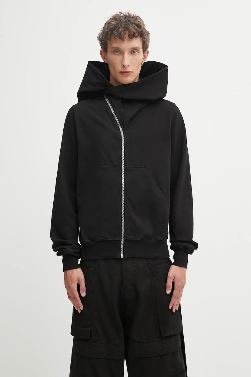 Sweatshirt Rick Owens Rick Owens DRKSHDW Mountain Hoodie Svart | DU02E7286.RIG