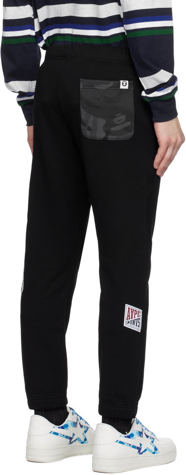 Träningsbyxor AAPE by A Bathing Ape AAPE by A Bathing Ape Main Sweatpants Svart | AAPPTMB638XXNBKX, 2