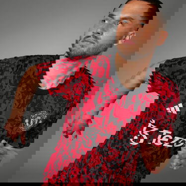 Jersey adidas Originals dres Manchester United Röd | IA7242, 4