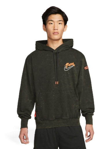 Sweatshirt Nike Dri-FIT Standard Issue Basketball Hoodie Grön | DH6808-352