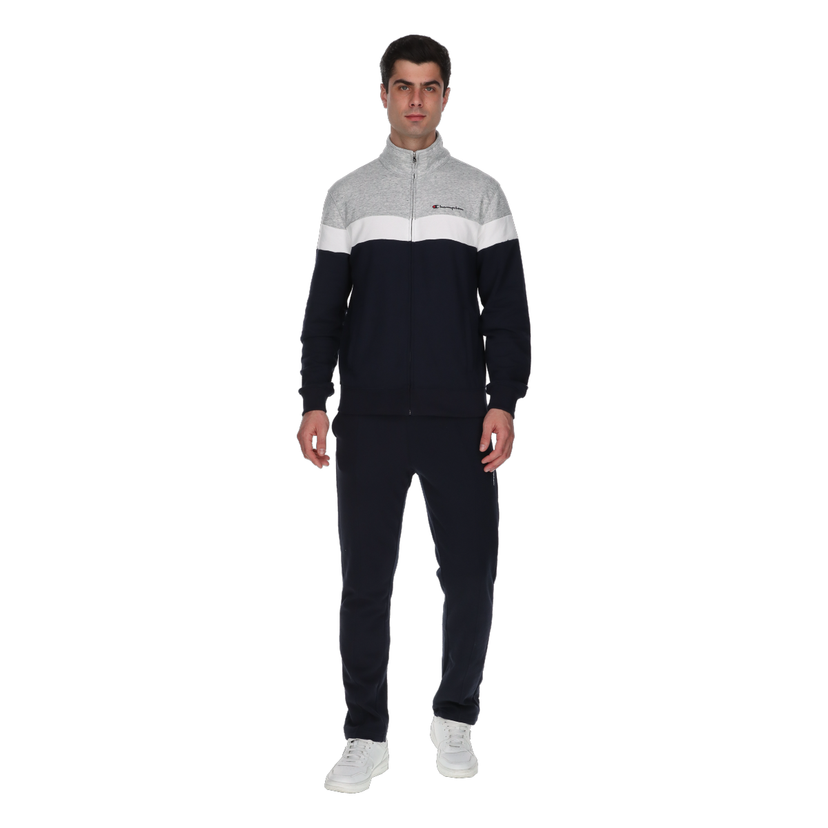 Träningsoverall Champion Color-Block Full Zip Tracksuit Flerfärgad | 220813-BS517, 0