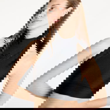 Crop top adidas Performance Women's Crop Top with Tie-Neck Svart | JJ3182, 1