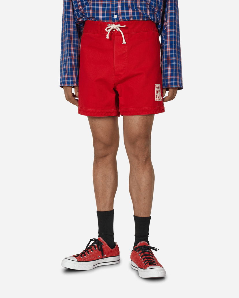 Shorts Stockholm (Surfboard) Club Cotton Twill Shorts Red Röd | U5000027 1