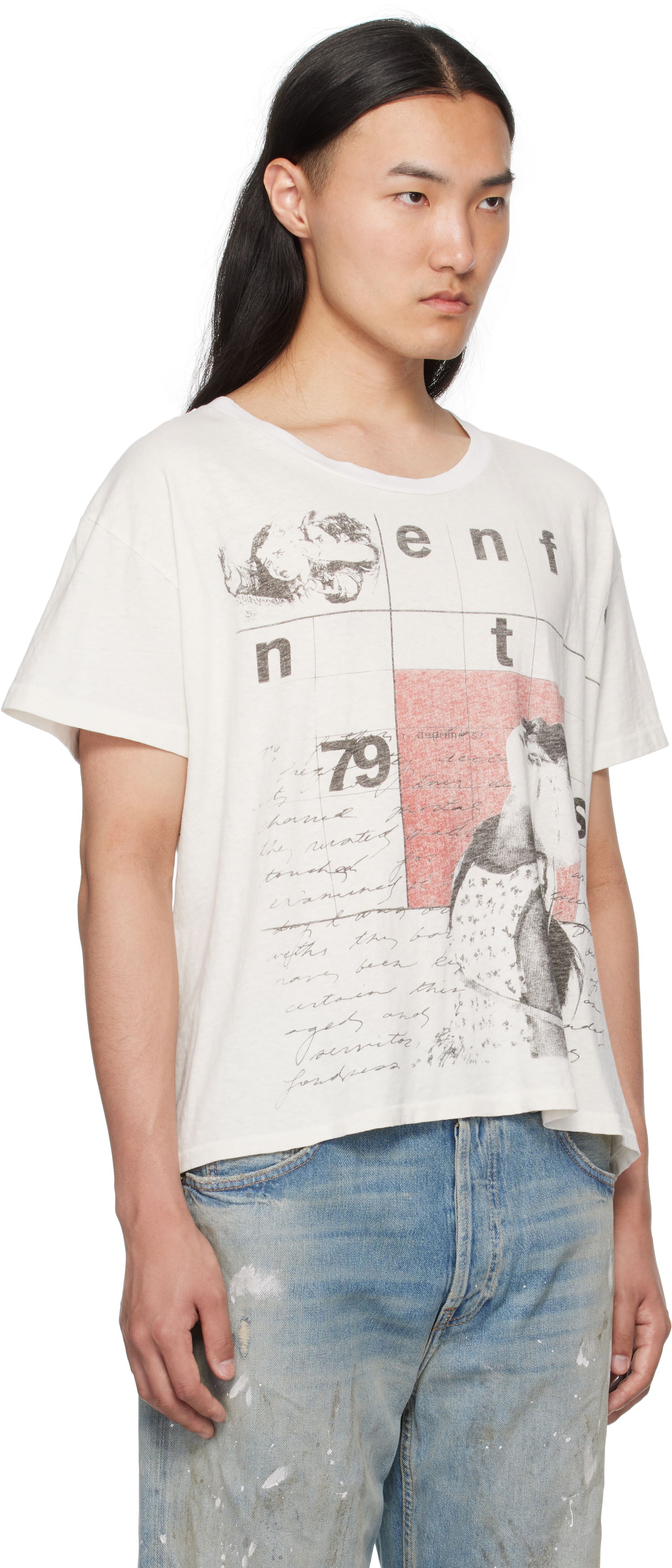 T-shirt Enfants Riches Déprimés Enfants Riches Déprimés Pharmacist's Daughter Graphic T-Shirt Vit | 010-817, 1