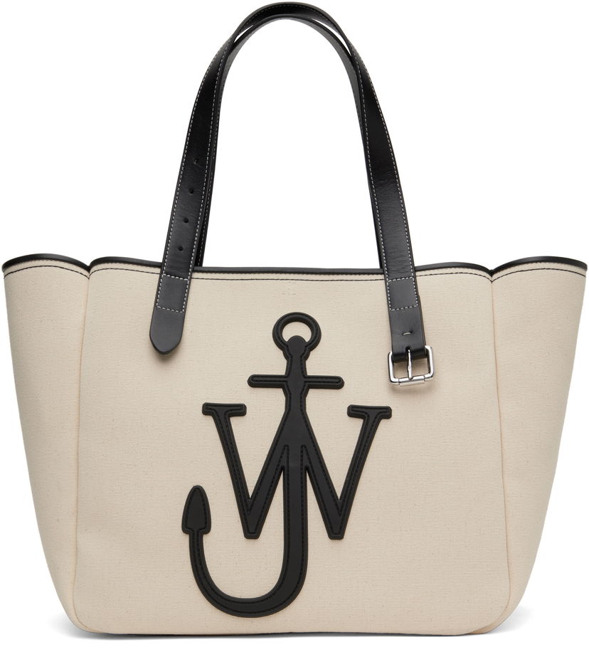 Tygpåse JW Anderson JW Anderson Belt Tote Beige | HB0545-FA0388