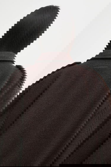 Bomberjacka Maison Margiela MM6 Maison Margiela Wool Jacket Transitional Oversize Brun | S62AN0169.M35635.002F, 4