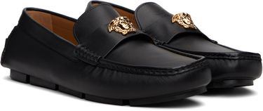 Sneakers och skor Versace Versace 'La Medusa' Driver Loafers Svart | 1019882_1A00693, 3