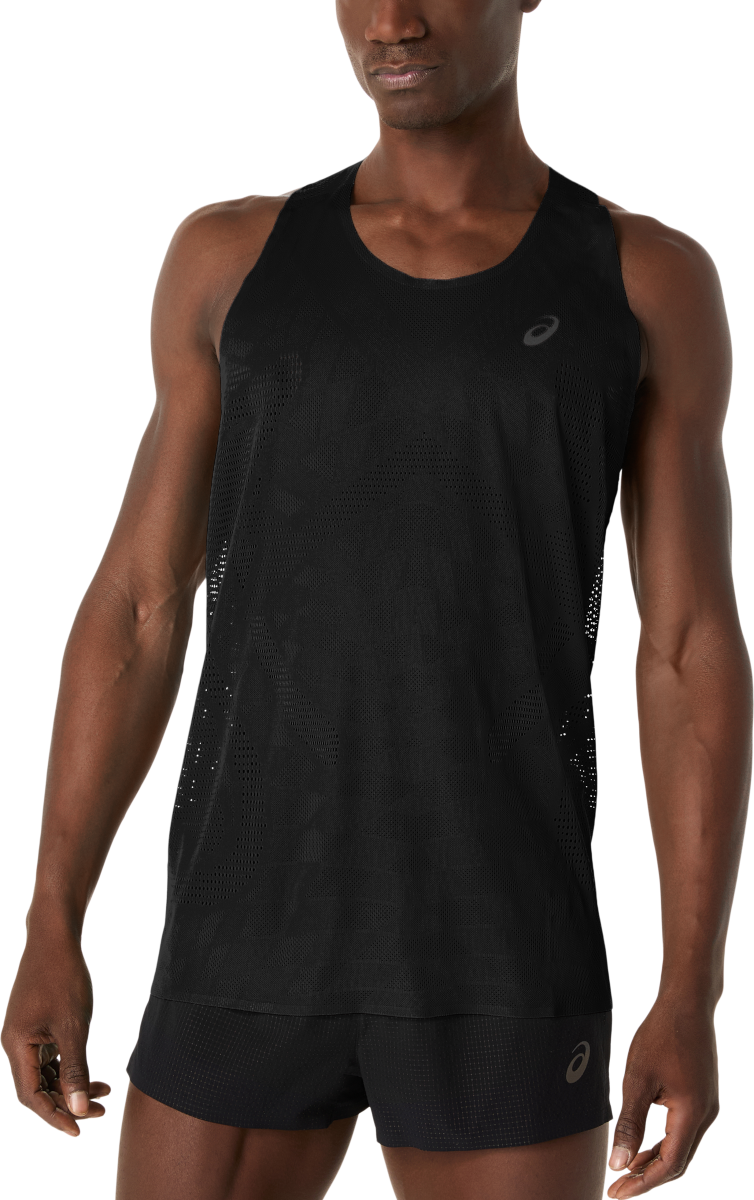Linne Asics Metarun Singlet Svart | 2011d287-001
