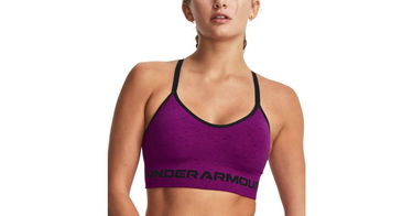 Behå Under Armour Seamless Low Long Htr Bra Bourgogne | 1357232-573, 1