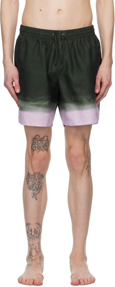 Badkläder Dries Van Noten Dries Van Noten Printed Swim Shorts Purpur | 251-022500-1431, 0