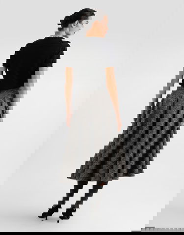 Polotröja Dolce & Gabbana Dolce & Gabbana Cashmere Polo Pullover Svart | FXZ34ZJBW0PN0000, 2