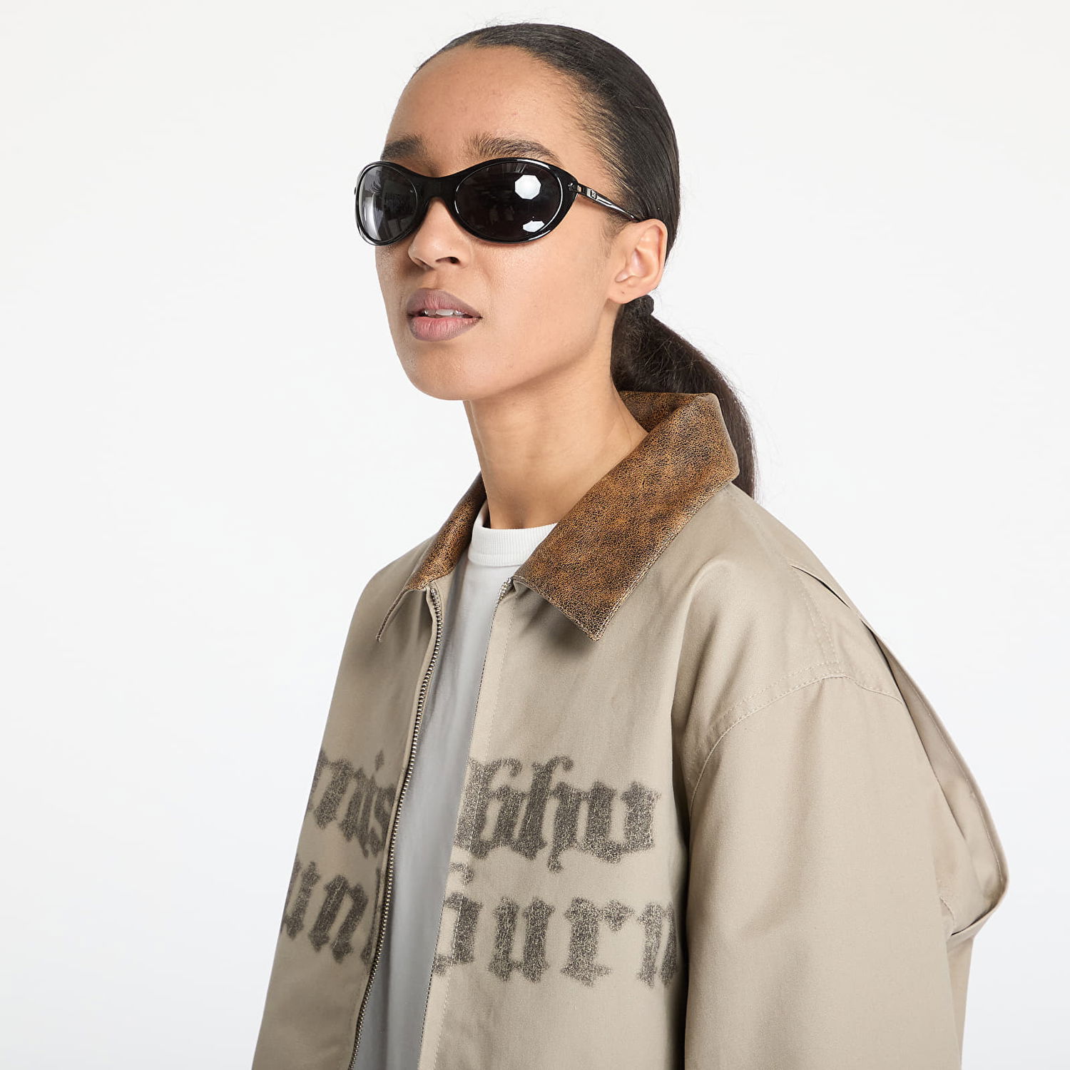 Bomberjacka MISBHV MISBHV Sunburn Work Jacket Beige | 250M408, 1