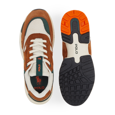 Sneakers och skor Polo by Ralph Lauren Polo Jogger Marron Orange | 809878039002, 3