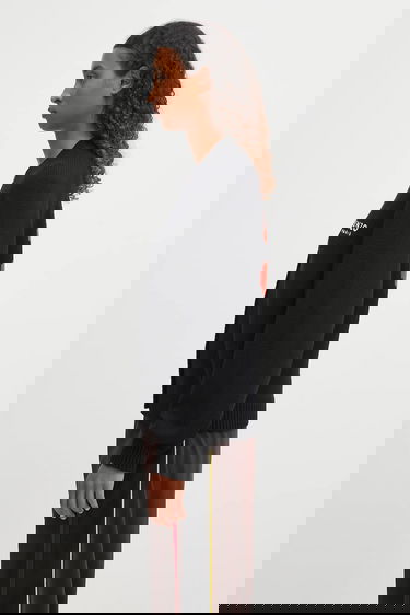 Sweater KENZO Kenzo Boke Flower Placed Cardigan Svart | FF62CA7063LA, 1