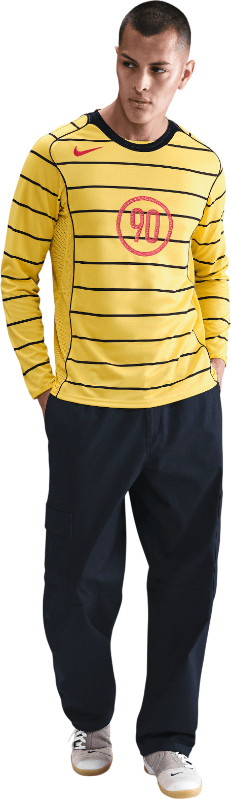 Jersey Nike Dri-FIT Total 90 Energy Long Sleeve Jersey Gul | im6315-719, 1