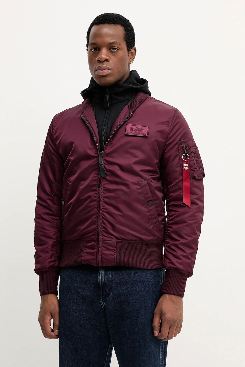 Bomberjacka Alpha Industries Winter Bomber Jacket Bourgogne | 183110.608
