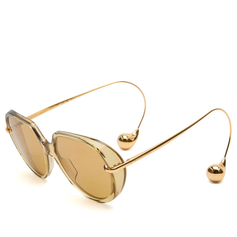 Solglasögon Bottega Veneta Drop Sunglasses Beige | BV1436S-004
