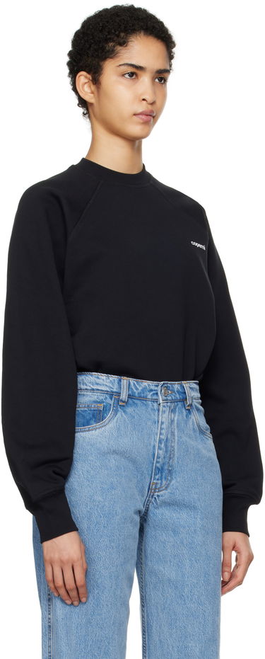 Sweatshirt Coperni Crewneck Sweatshirt Bodysuit Svart | COPJS105F5010, 1