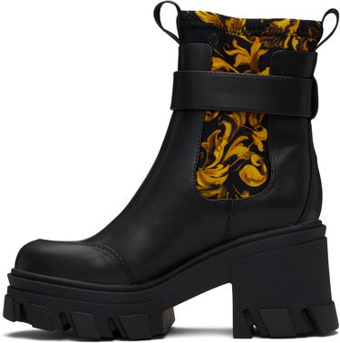 Sneakers och skor Versace Versace Jeans Couture Sophie Chain Chelsea Boots Svart | E79VA3S84_EZS867, 2