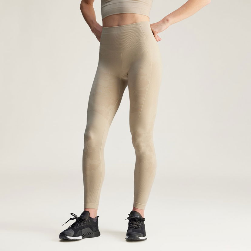 Damasker adidas Performance adidas by Stella McCartney TrueStrength Seamless Yoga Leggings Beige | JJ1632