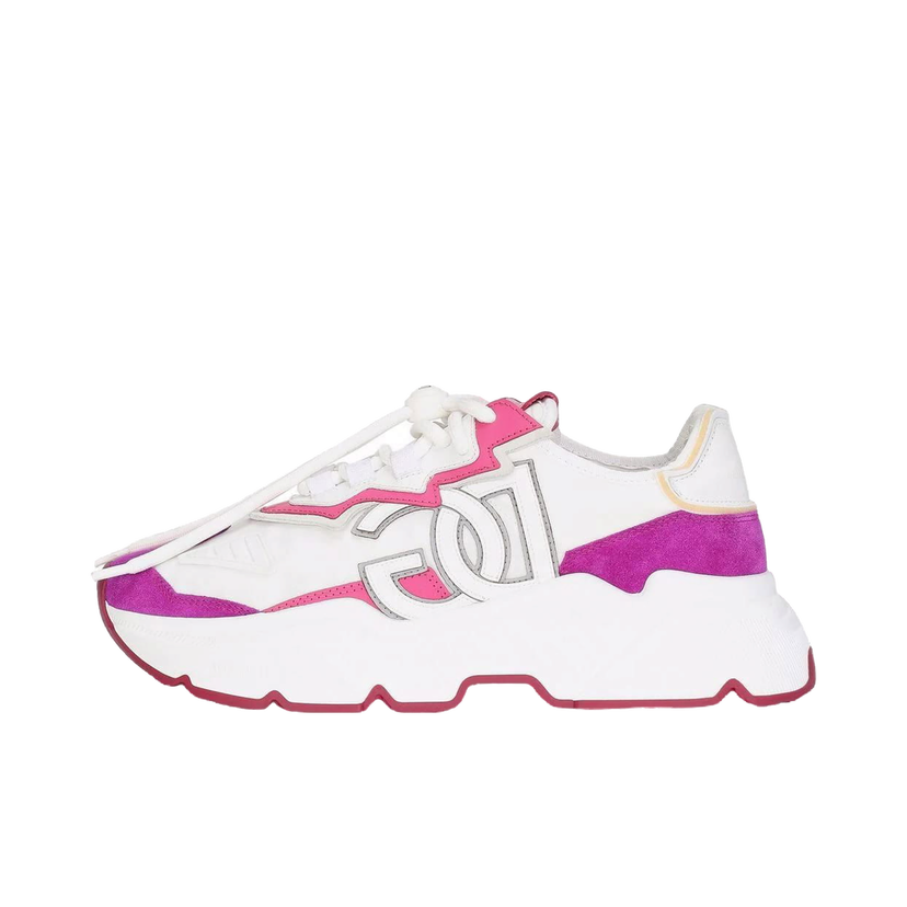 Sneakers och skor Dolce & Gabbana Daymaster White Purple W Vit | CK1908AQ16180995