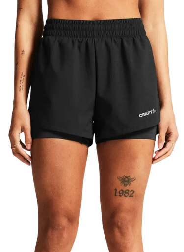 Shorts Craft Adv Essence 2in1 Shorts Svart | 1915946-999000, 1