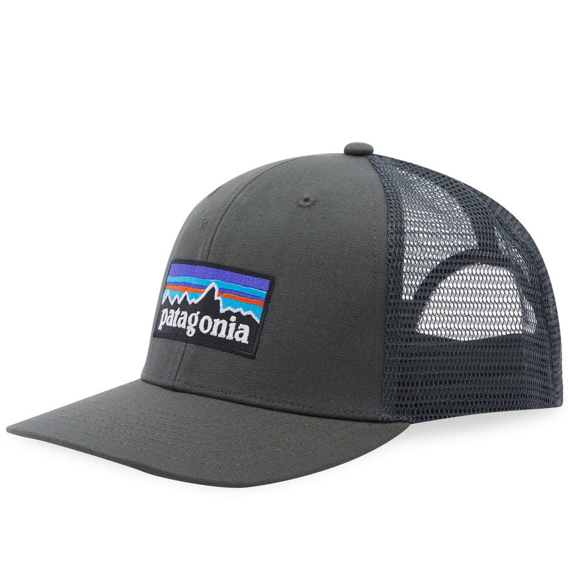 Keps Patagonia P-6 Logo Trucker Cap Grå | 38289-FGE