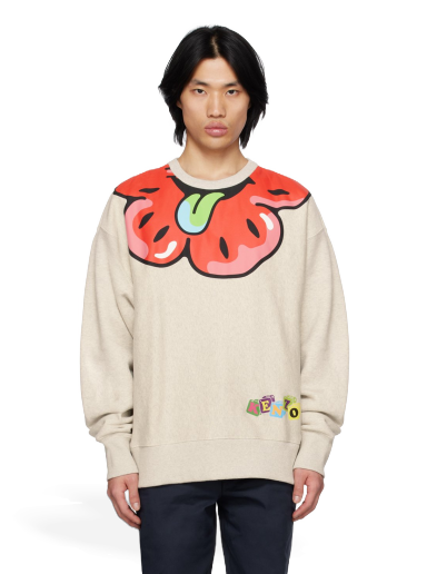 Sweater KENZO Paris Boke Boy Grå | FD55SW4764MB