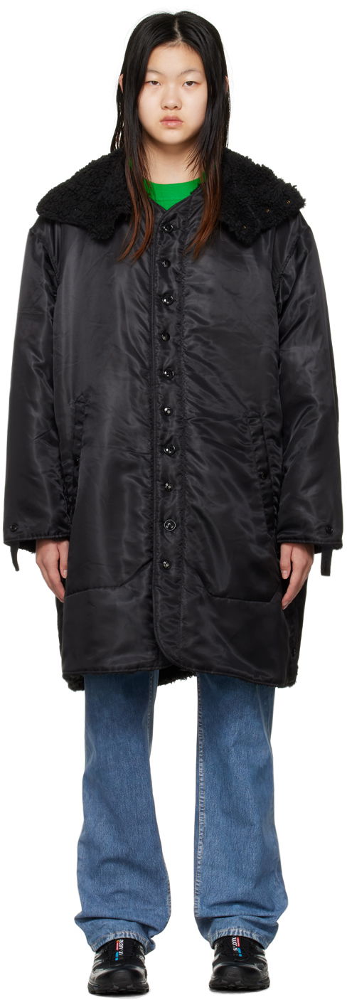 Parkas Engineered Garments Engineered Garments Liner Coat Svart | 22F1D043