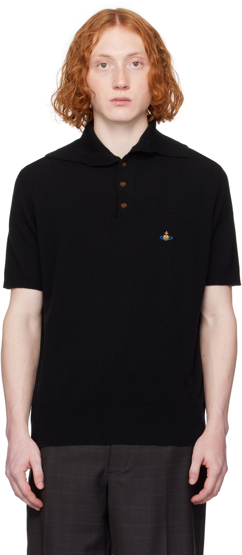 Polotröja Vivienne Westwood Vivienne Westwood Alex Polo Svart | 2701001P-Y0037-