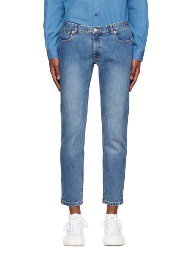 Jeans A.P.C. Blue Etroit Court Blå | COZZK-F09042