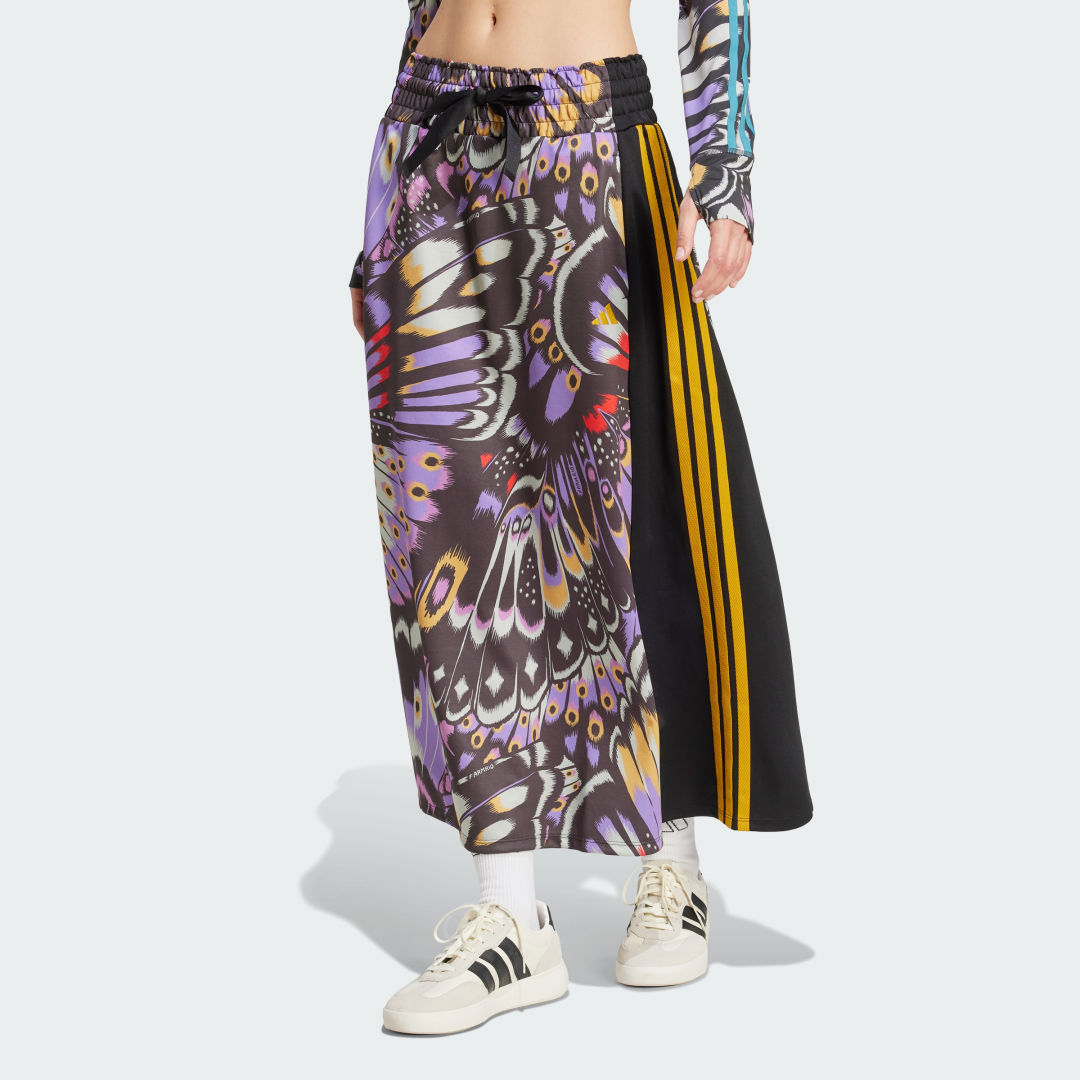 Kjol adidas Performance adidas X FARM Premium Maxi Skirt Flerfärgad | JL8619, 0