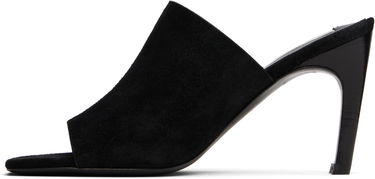 Kläder TOTEME TOTEME Bandeau Suede Mules Svart | 253-WAS0245-LE0004, 2