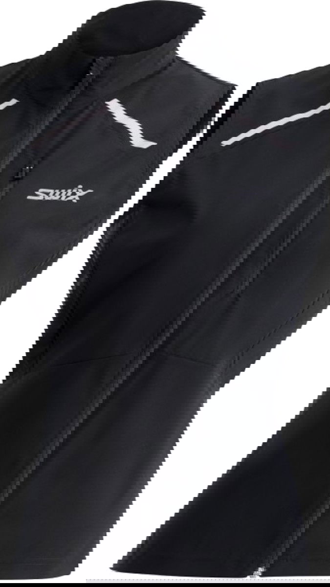 Väst SWIX Swix Pace Wind Vest Svart | 10071-23-10000