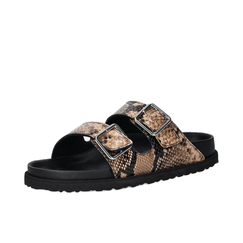 Sneakers och skor Birkenstock Birkenstock 1774 Arizona EXQ LE Double Buckle Slides Brun | 1030003