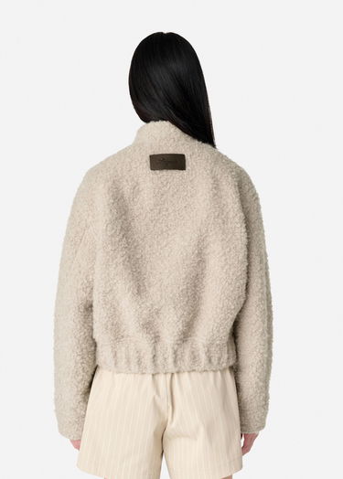 Bomberjacka AXEL ARIGATO Textured Cropped Jacket Beige | A3052001, 3