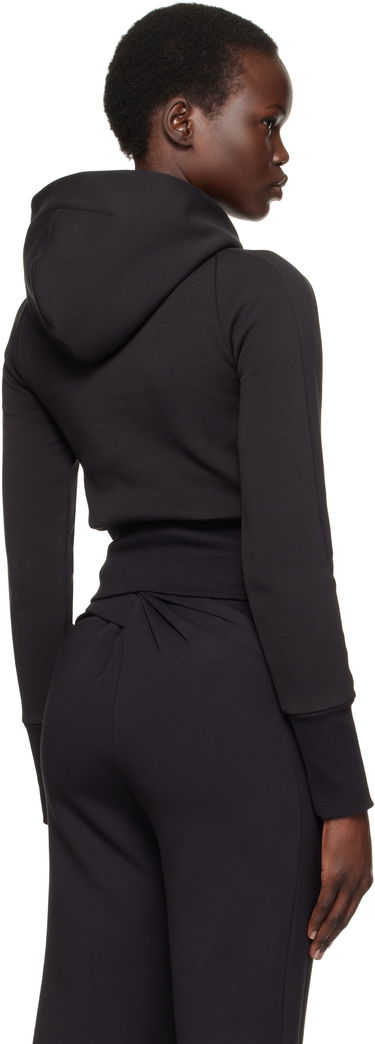 Sweatshirt Coperni Edition Cropped Hoodie Svart | 628302, 2