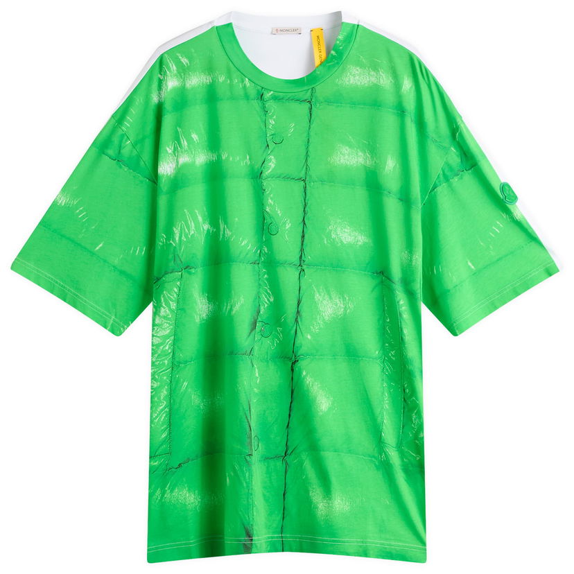 T-shirt Moncler AWGE by A$AP Rocky Printed T-Shirt Grön | 8C000-01-89AYW-86S