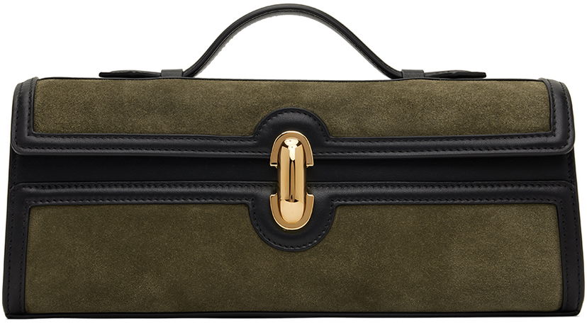 Handväska Savette Khaki Slim Symmetry Pochette Bag Grön | H-014-14-14