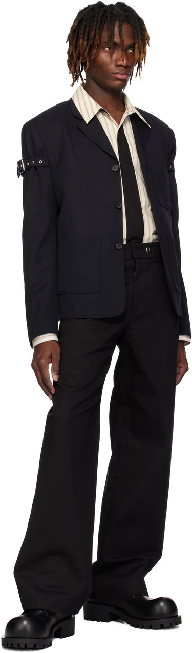 Jacka We11done We11done Belted Blazer Svart | WD-JK0-25-006-U-NV, 3