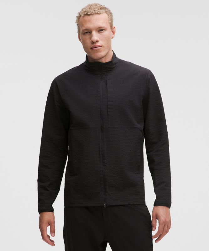 Jacka lululemon Textured Grid Full-Zip Jacket Svart | prod20005799, 0