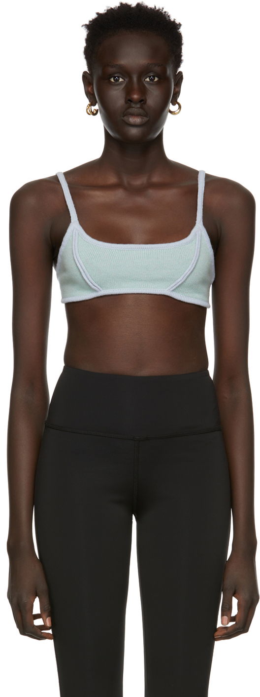 Behå GUIZIO Guizio Exposed Seam Bra Grön | DGF20G758A