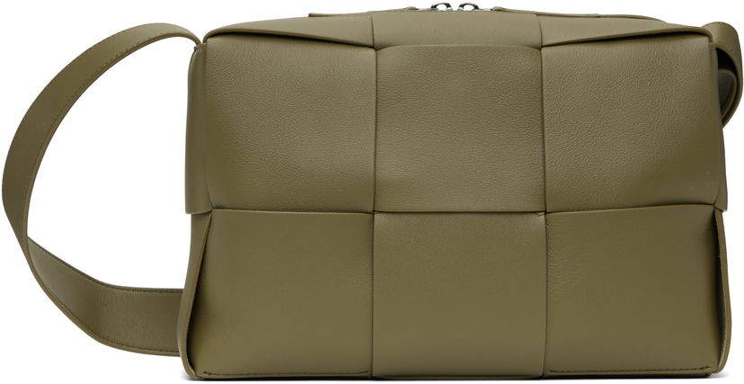 Axelväska Bottega Veneta Bottega Veneta Arco Camera Bag Grön | 731165V56A12934