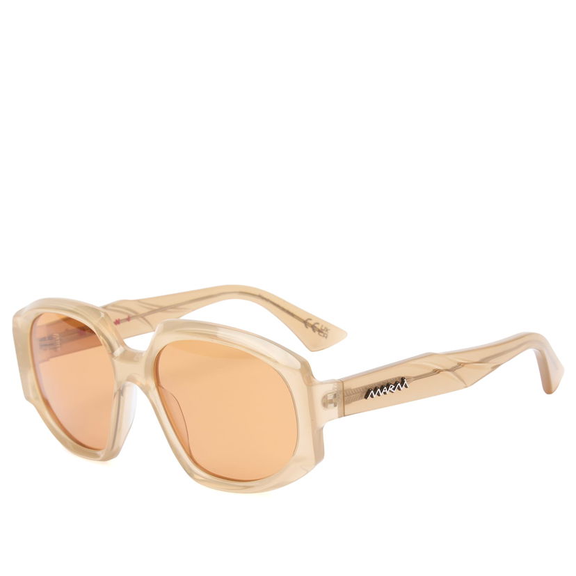 Solglasögon RETROSUPERFUTURE Retrosuperfuture x Marni Arithiel Sunglasses Beige | 8059026145662