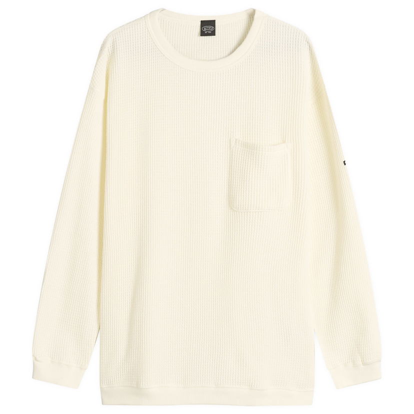 T-shirt Manastash Heavy Snug Thermal Long Sleeve T-Shirt, Size Small Vit | 7925230012-030