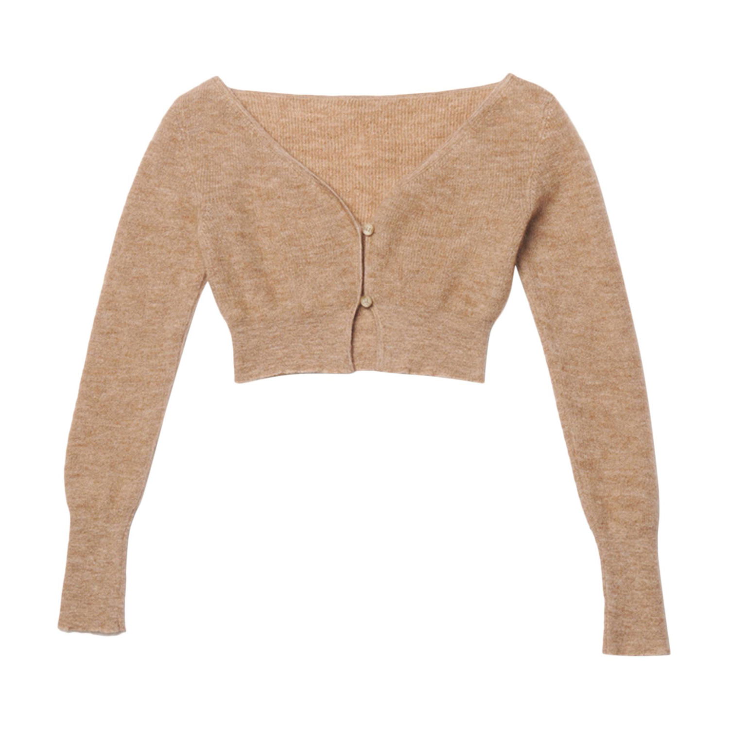 Sweater Jacquemus Le Cardigan Alzou Cardigan Beige | 213KN203 2360 810, 1